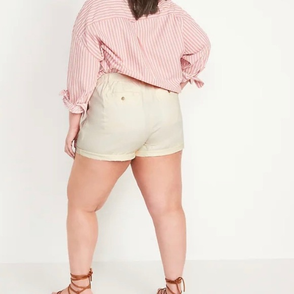 High-Waisted OGC Pull-On Chino Shorts for Women -- 3.5-inch inseam - Picture 2 of 5